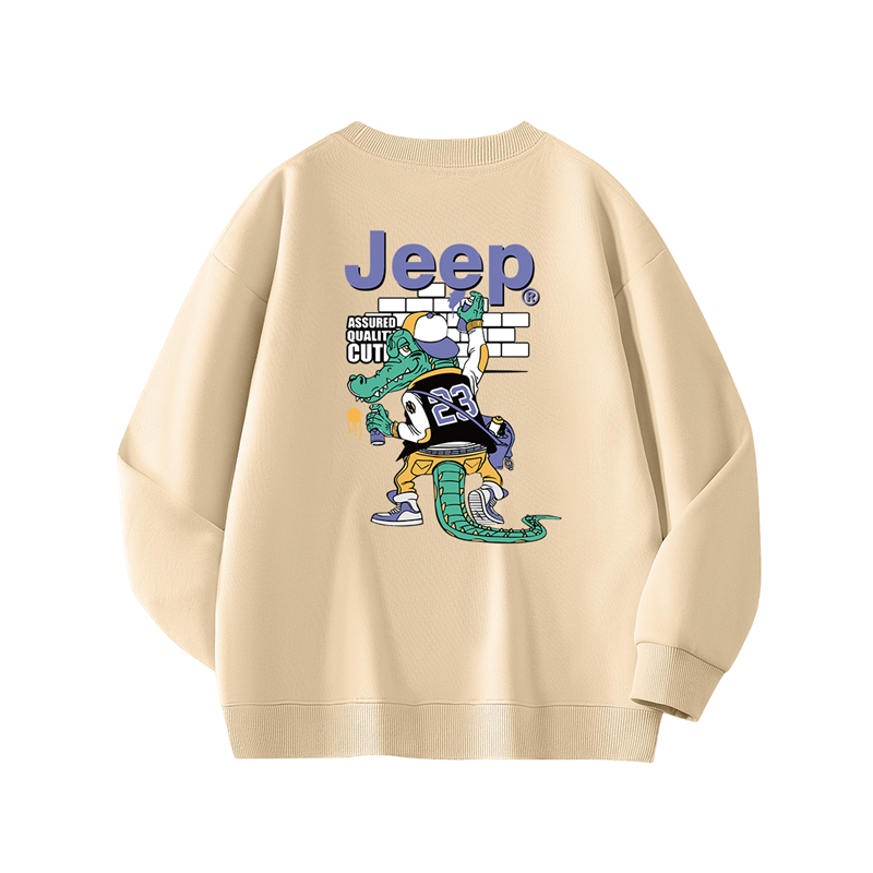 Свитшот Jeep (белый) — фото 30