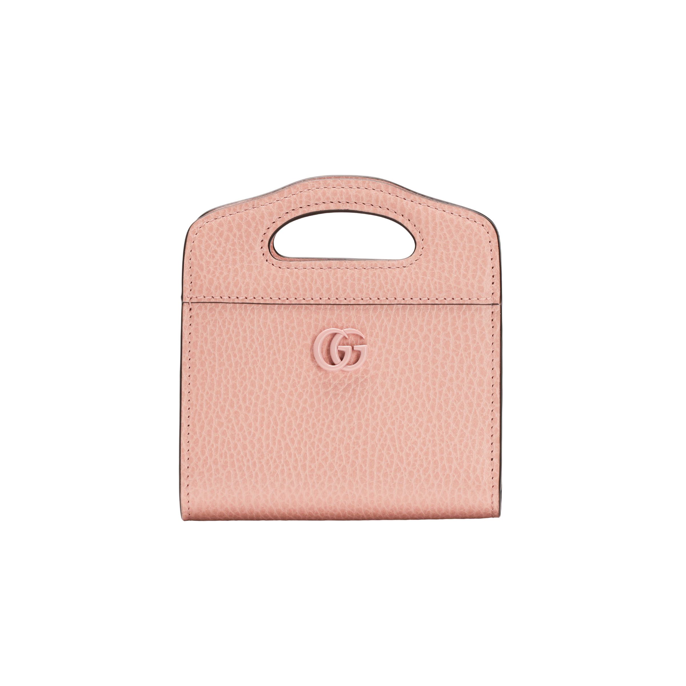 Женский кошелек Gucci GG Marmont G (розовый) — фото 3