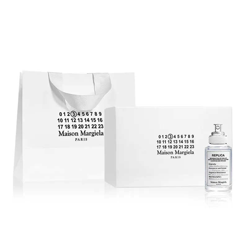 Maison Margiela Lazy Weekend Light Perfume Box+Shopping Bag Woody Floral Eau De Toilette