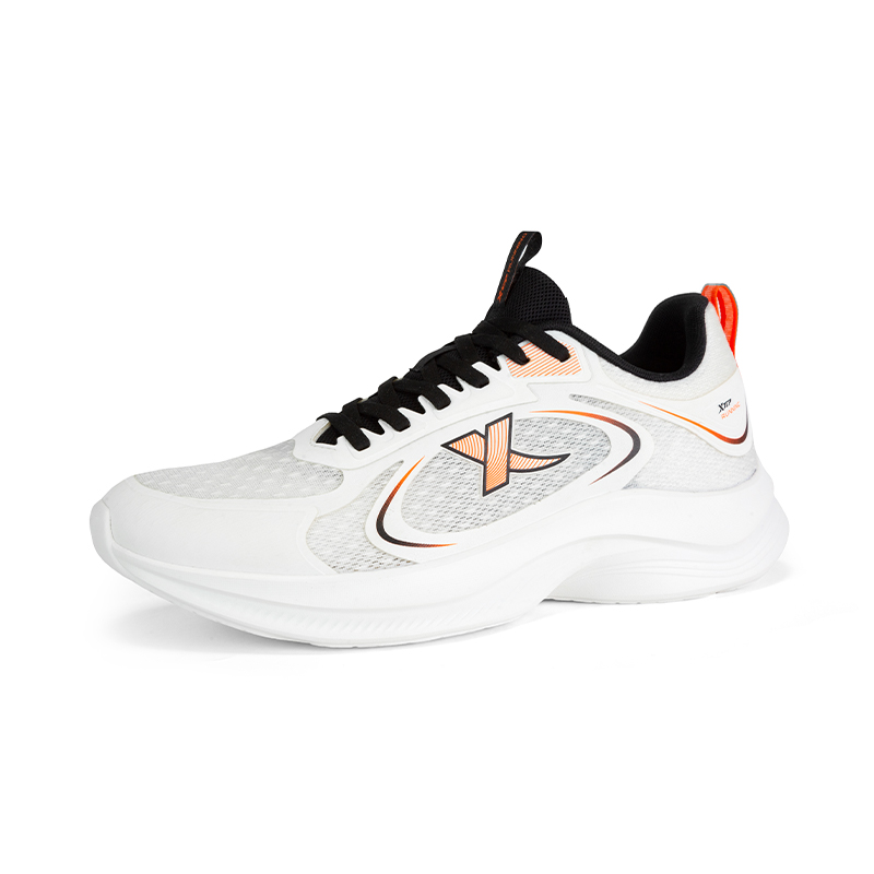 XTEP Cushioning Rebound Low top Casual Running Shoes Men’s Sail White