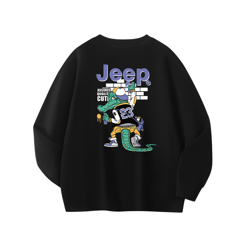 Свитшот Jeep (белый) — фото 9