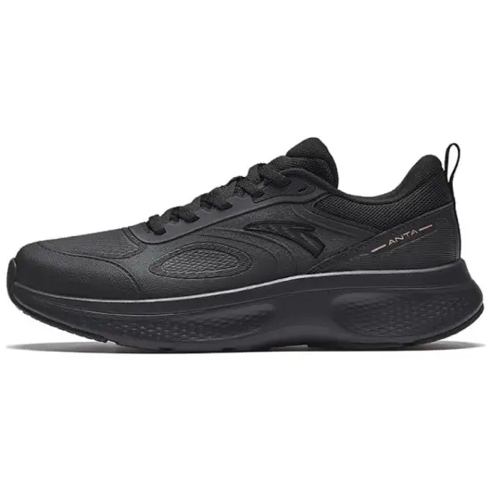 Anta Variety Training Collection Anti-Slip Wear-Resistant Low-Top Training Running Shoes Women's Black Gray