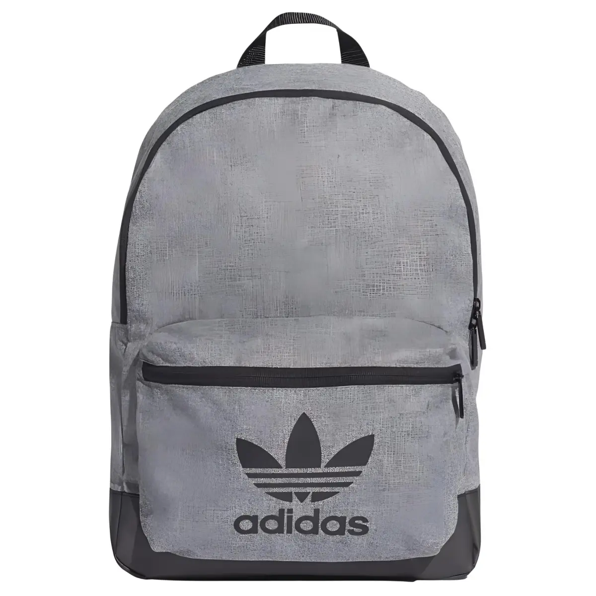 Adidas Originals Trefoil Polyester Backpack Regular Unisex Gray & Black
