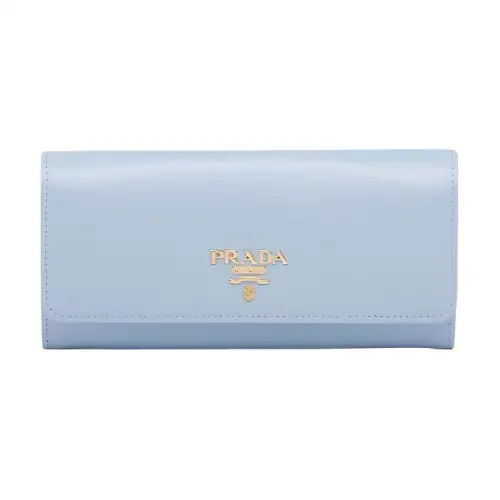 PRADA Saffiano Leather Card Holder, Wallet Large Women's Starry Sky Honda