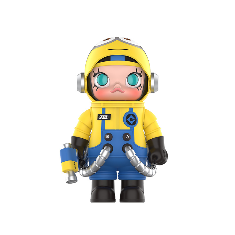 POP MART 400% MEGA SPACE MOLLY JOY series Minions trendy dolls