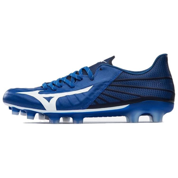 Mizuno Rebula Slip Resistant Abrasion Resistant Soccer Shoes Unisex Blue