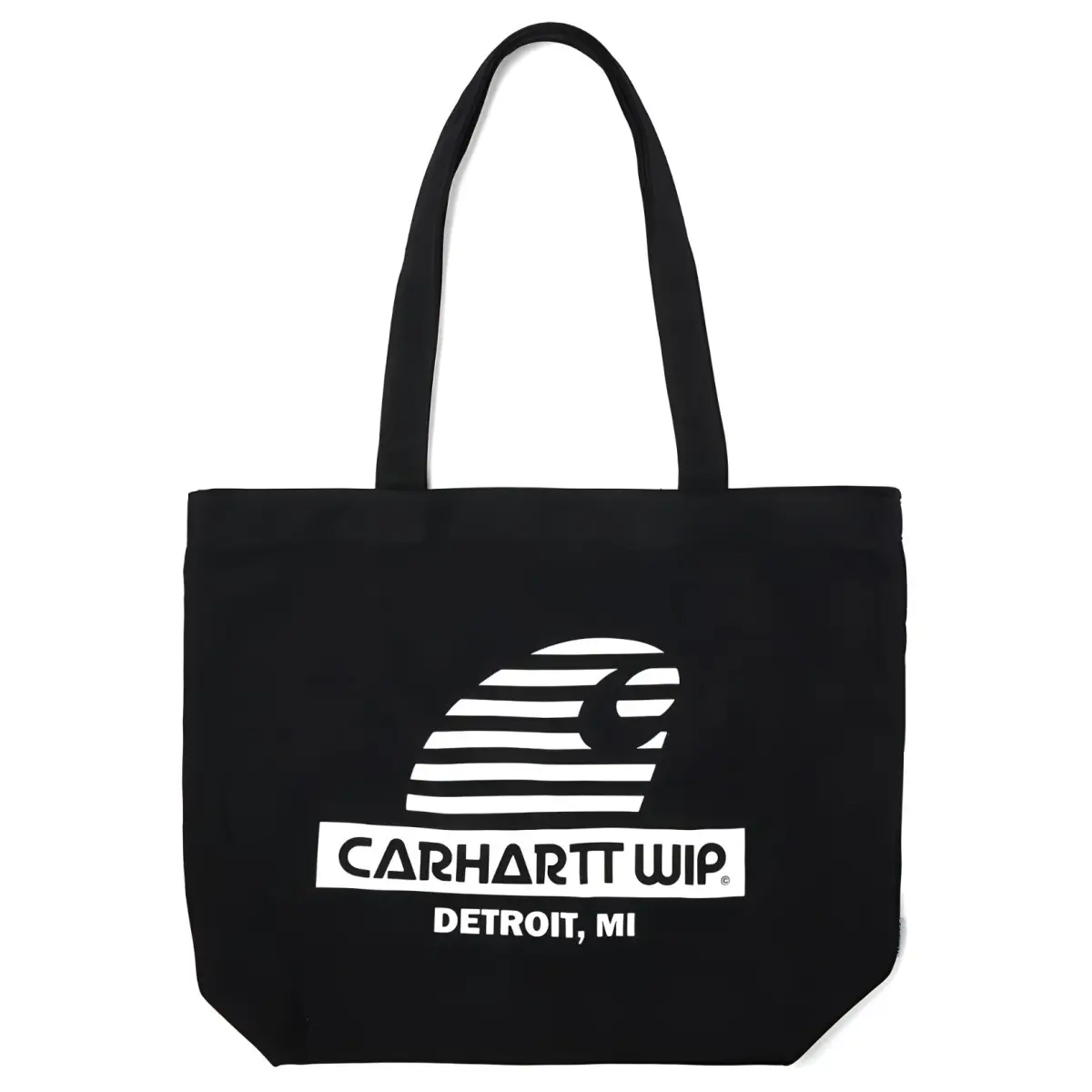 Carhartt WIP Canvas Bag, Tote Bag, Shopping Bag, Shoulder Bag, Handbag Regular Unisex Black