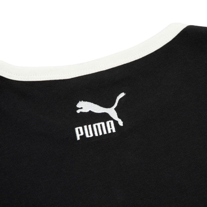 Женская футболка PUMA (черная) — фото 4