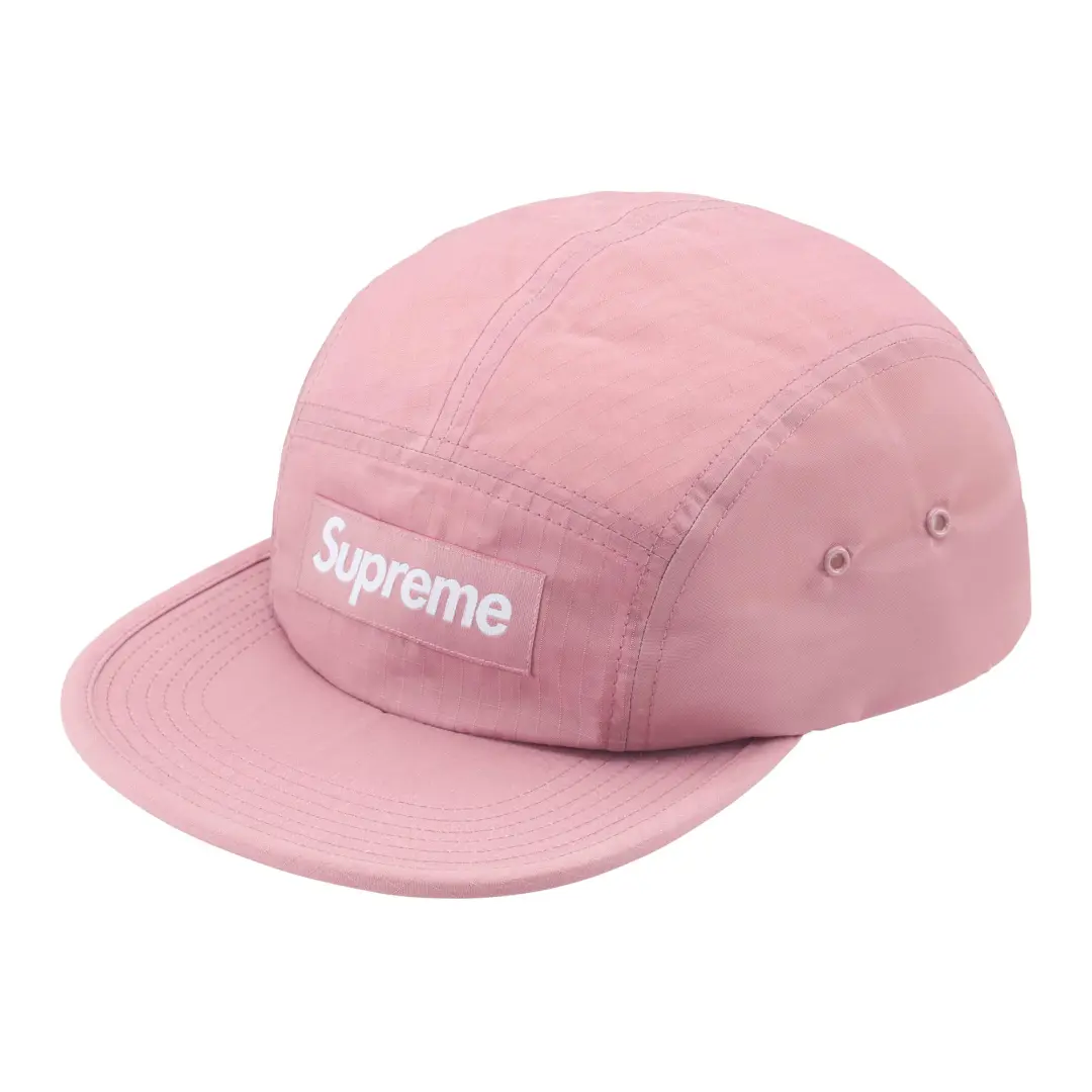 Supreme Cotton Baseball Caps Unisex Pink