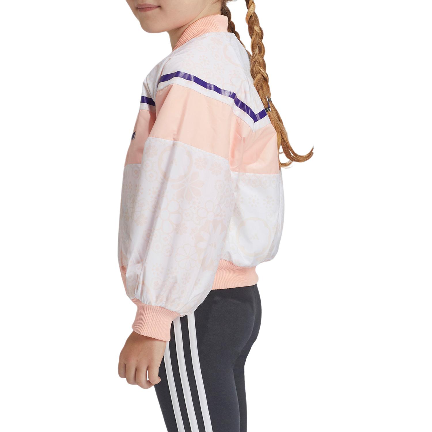 Детская куртка adidas (розовая) — фото 5