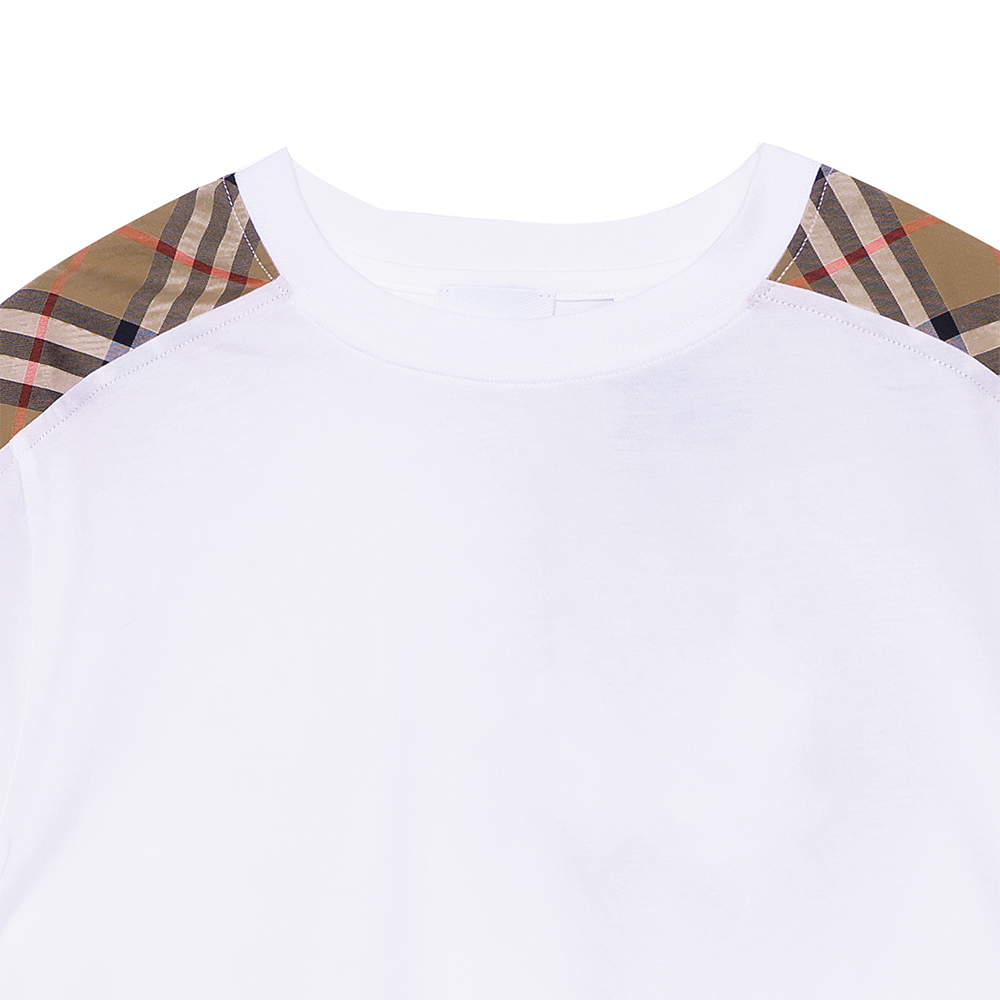 Футболка Burberry (белый) — фото 6