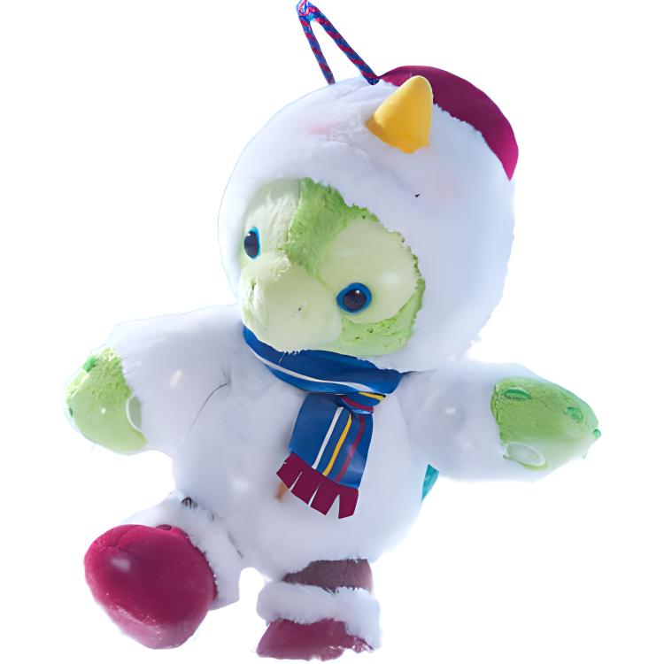 Disney Disney 2021 Christmas Series Olmira Snowman Cartoon Plush Pendant 20cm High Shanghai Disney