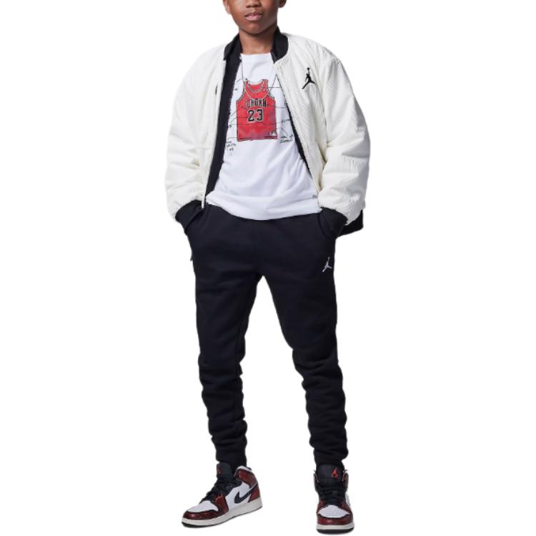 Штаны Jordan MJ Brooklyn Fleece Essentials (черный) — фото 3