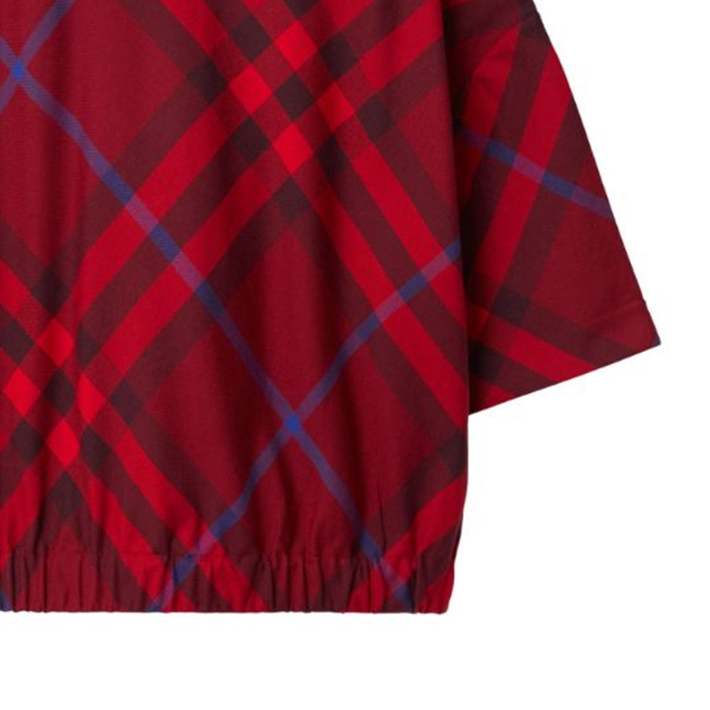 Рубашка Burberry FW23 (красная) — фото 5