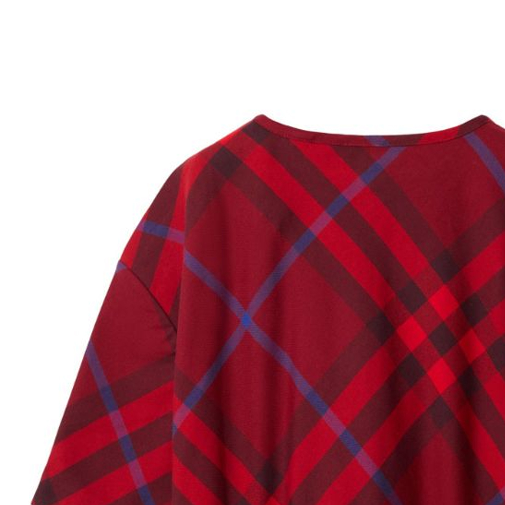 Рубашка Burberry FW23 (красная) — фото 3