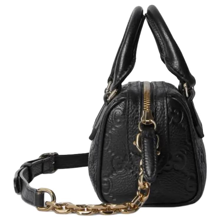 Женская сумка Gucci GG Emblem GG Emblem (черная) — фото 3