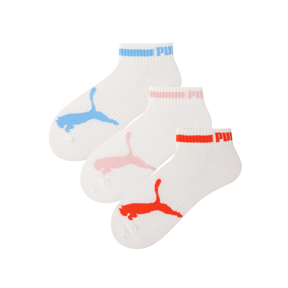 PUMA Ankle Socks Women’s 3 Pack Ecru
