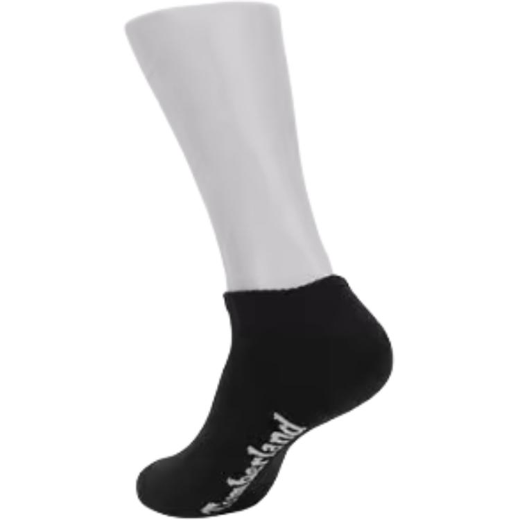Timberland Ankle Socks Unisex 3 Pack Black