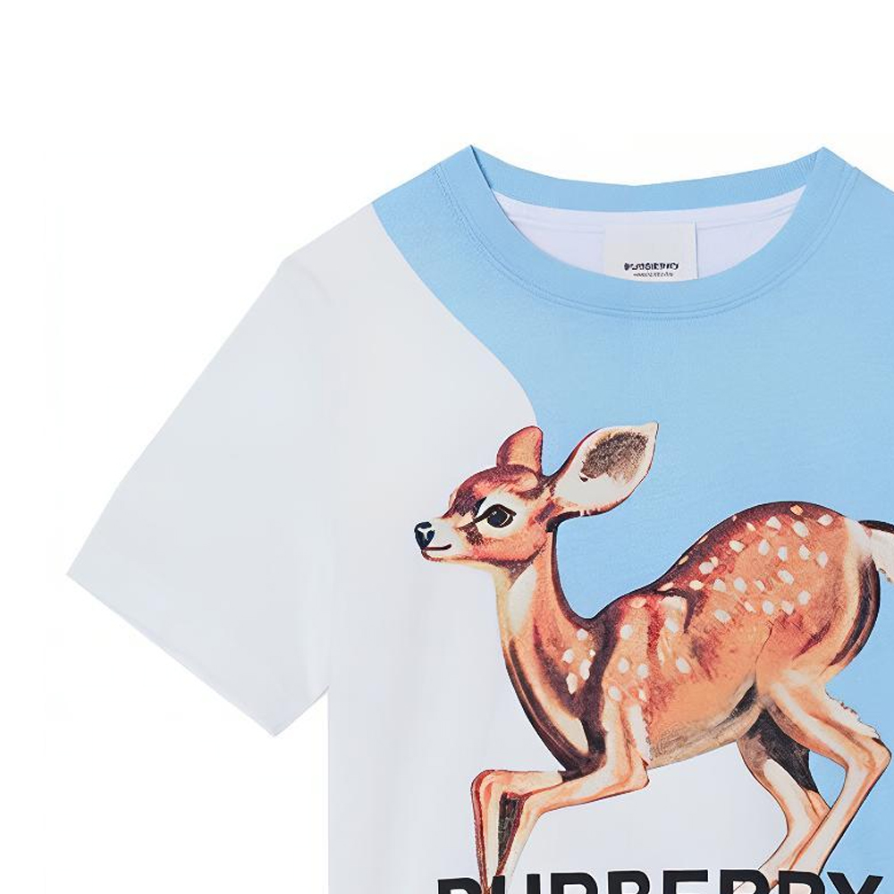 Футболка Burberry BurberryT Logo (белый) — фото 4