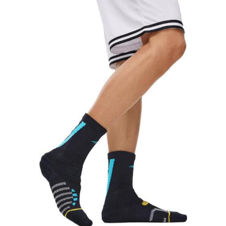 Li Ning Knee High Socks Men’s 1 Pack Black