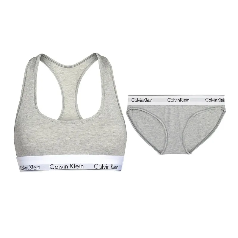 CALVIN KLEIN Underwear Set Women's Gray