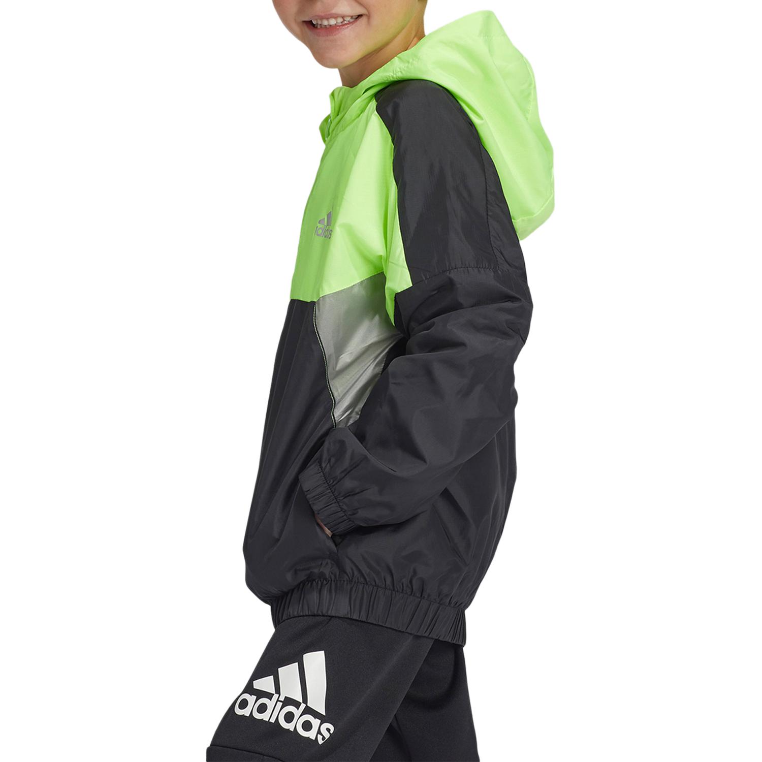 Мужская куртка adidas (черная) — фото 4