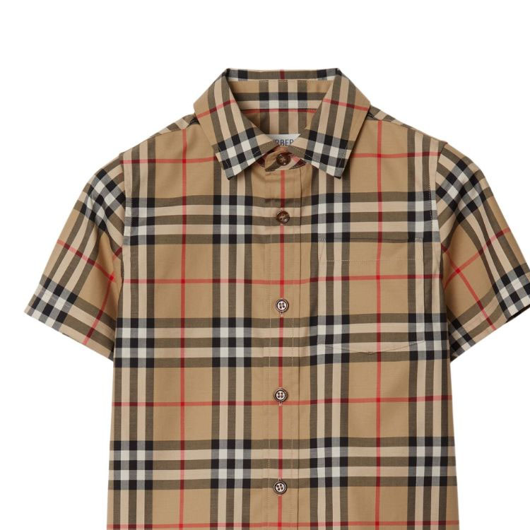 Рубашка Burberry FW23 (бежевая) — фото 6