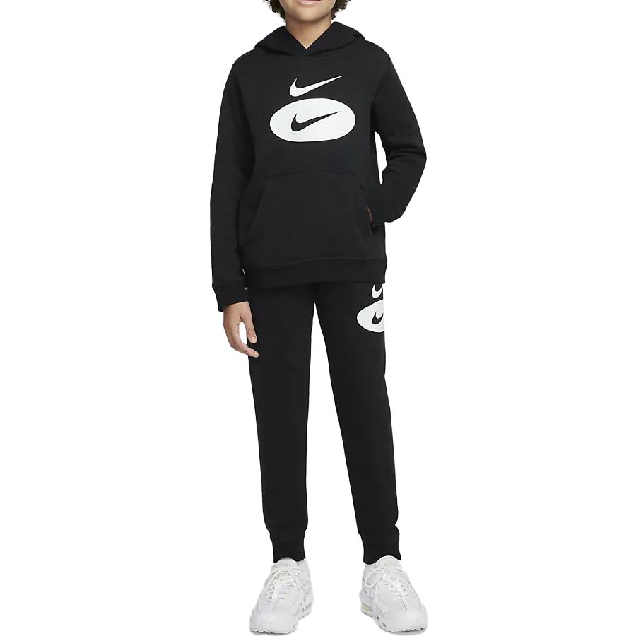 Детская толстовка Nike (черная) — фото 3