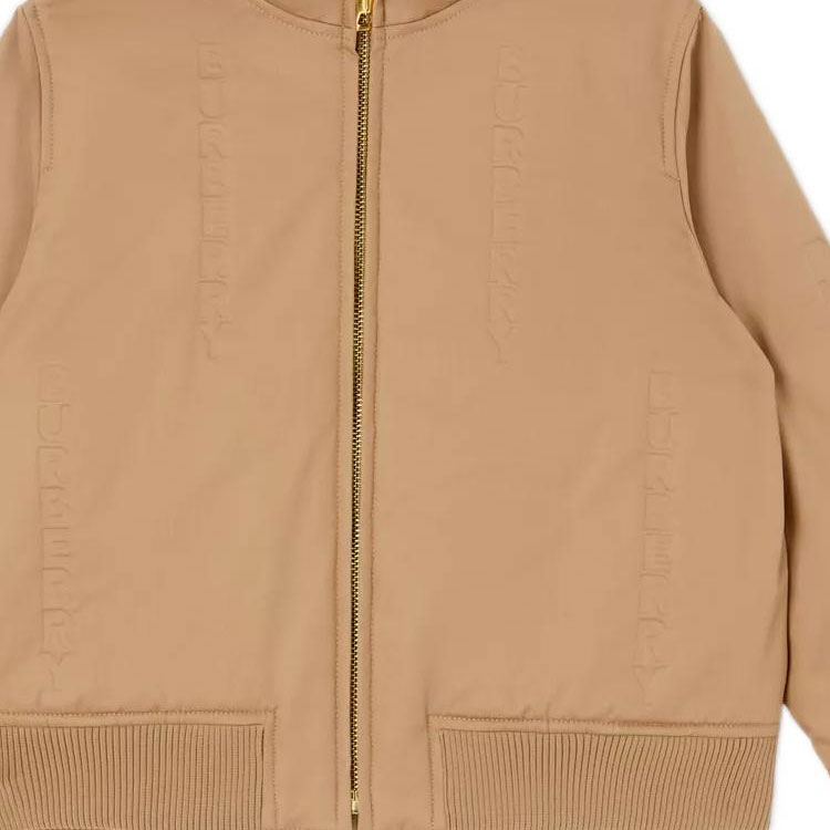 Детская куртка Burberryковрик FW22 (бежевая) — фото 6