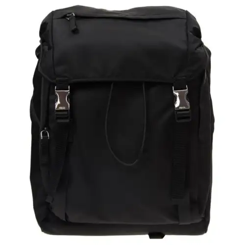 PRADA Nylon Backpack Regular Men's Black