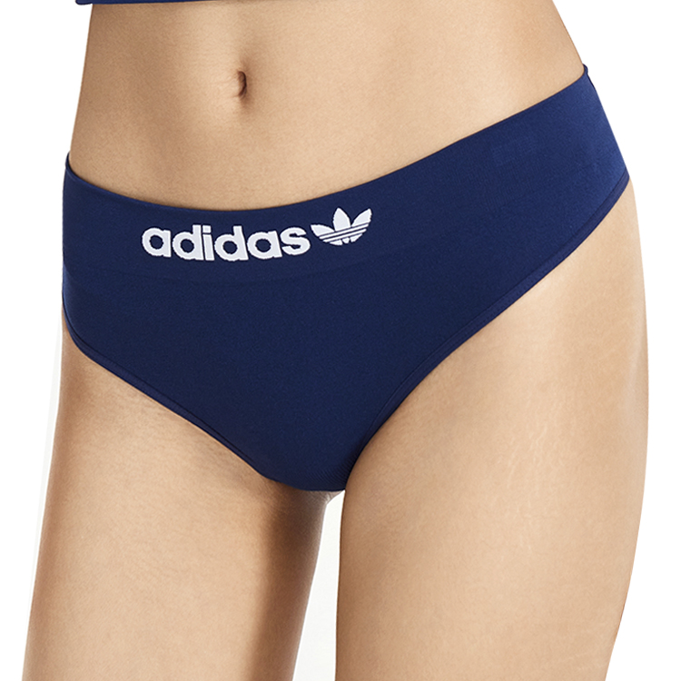 Женские трусы adidas originals logo (серый) — фото 6