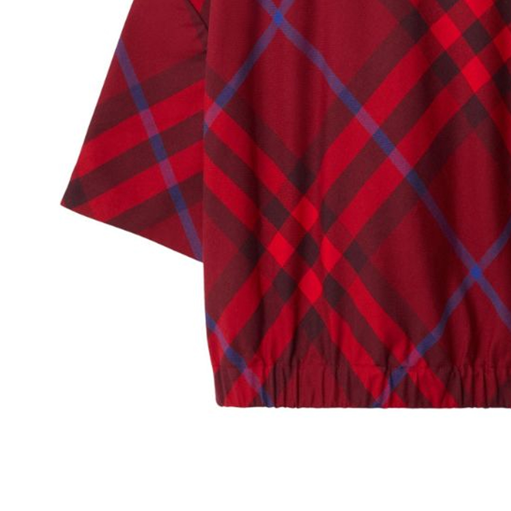 Рубашка Burberry FW23 (красная) — фото 4