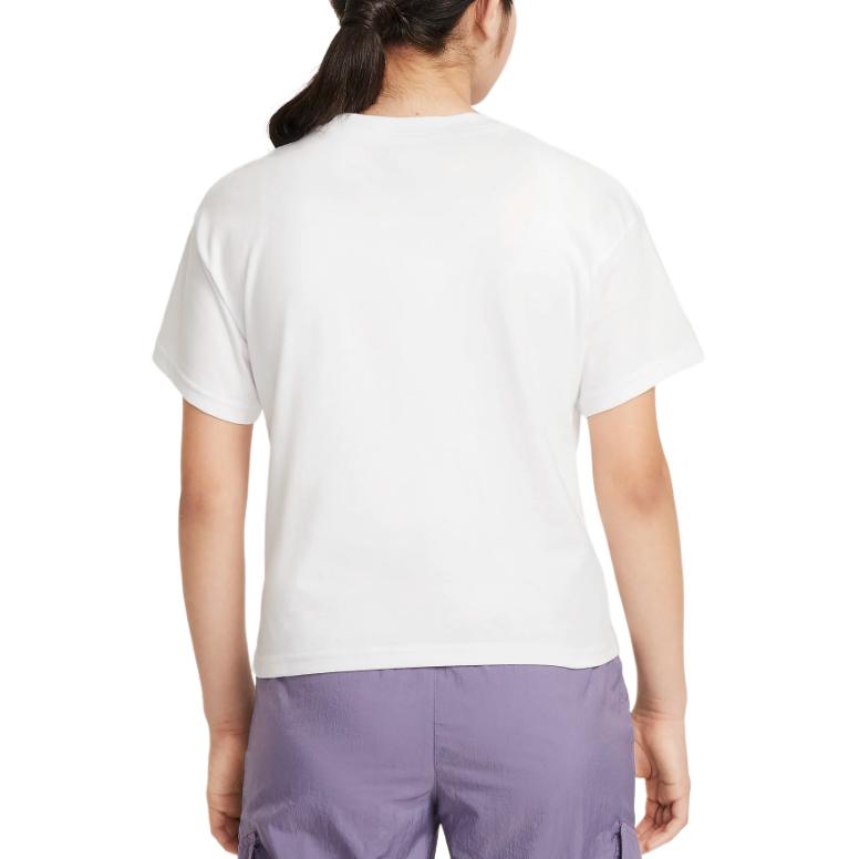 Женские футболка Nike Sportswear Essentials T (белая) — фото 3