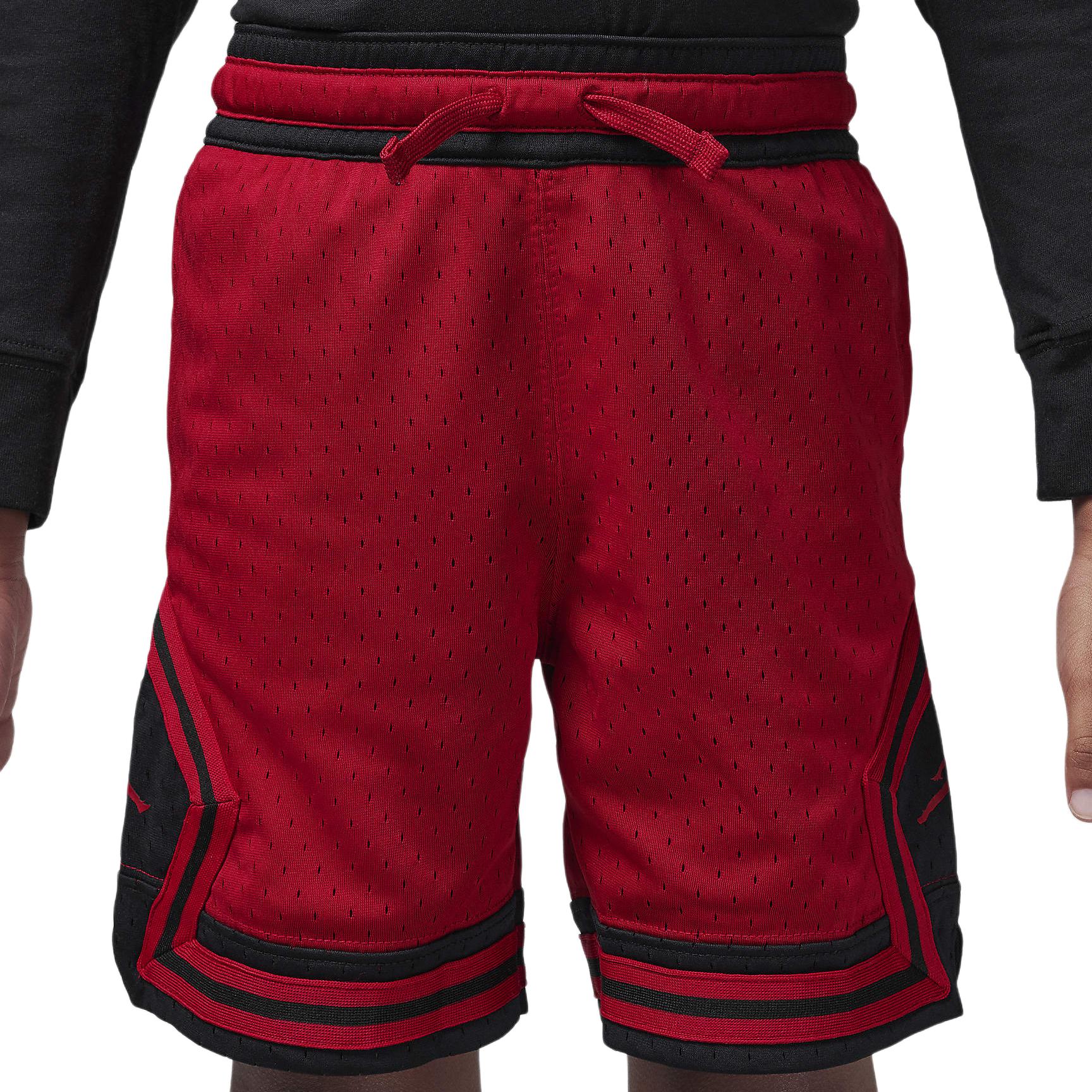 Мужские шорты Jordan Sport Dri-FIT Diamond (красные) — фото 4