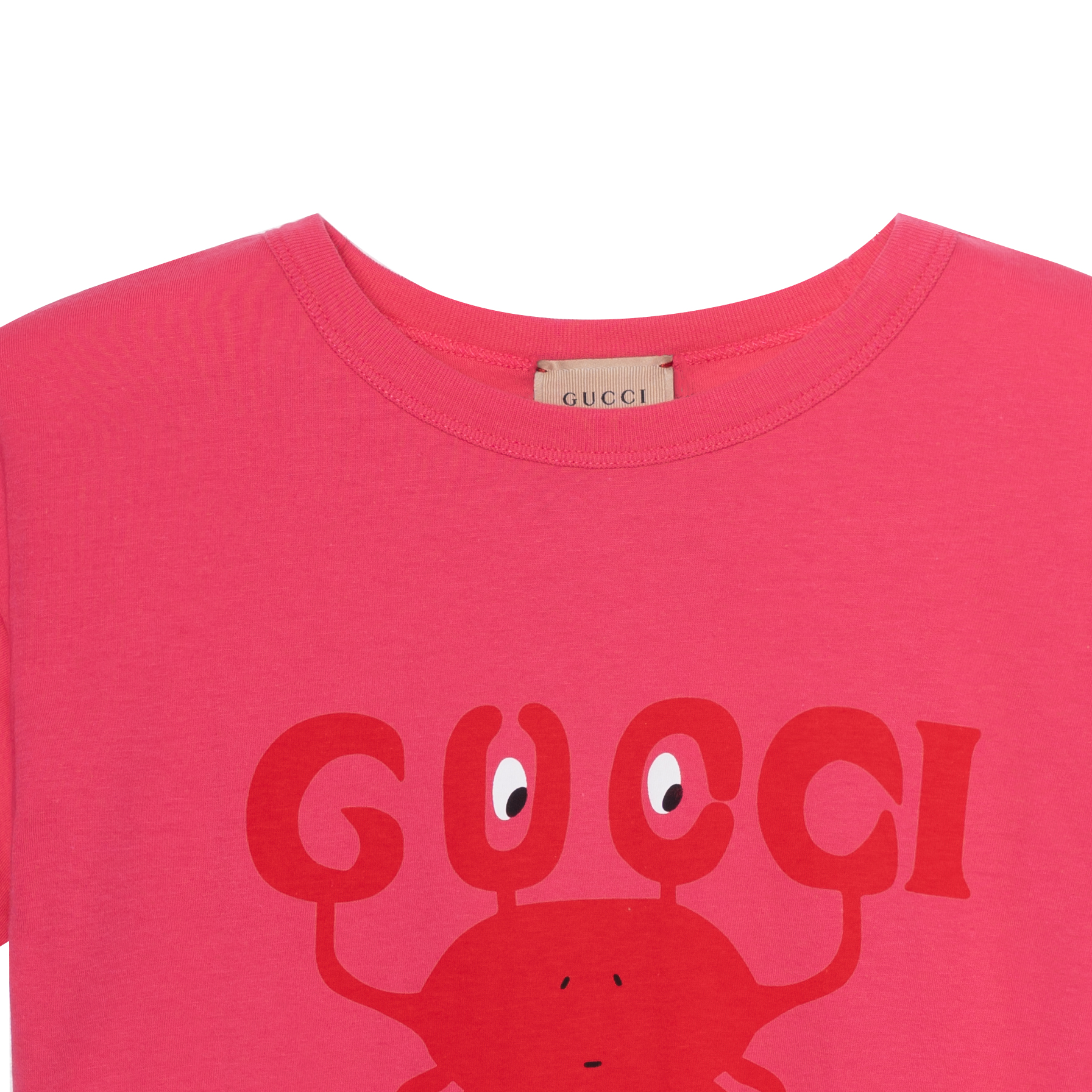 Женская футболка Gucci GUCCIT SS23 (красная) — фото 6