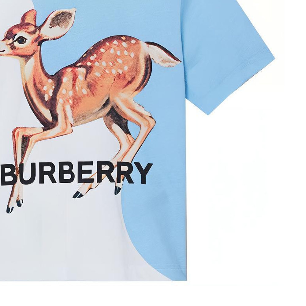 Футболка Burberry BurberryT Logo (белый) — фото 6