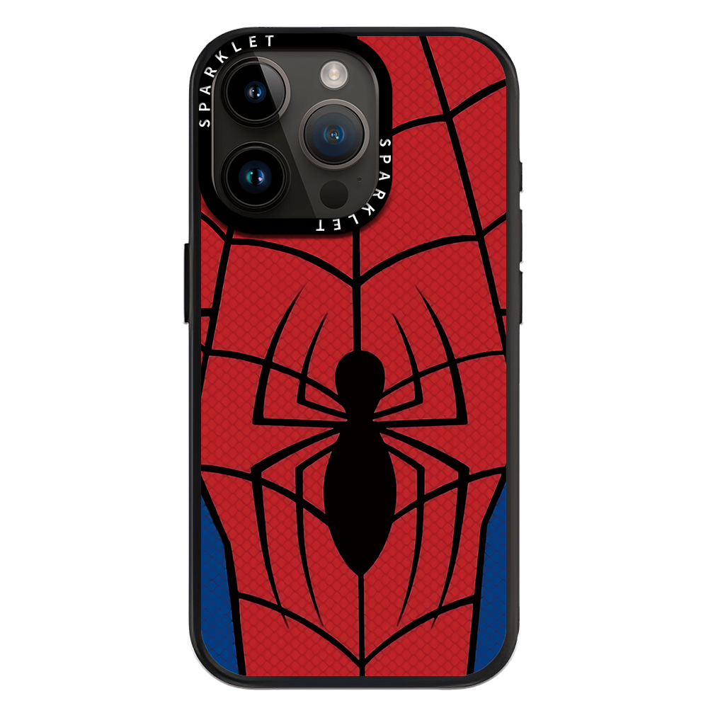 Disney Disney ABS+PC material Marvel Spider-Man Peter Parker Spider Mark Magnetic Replaceable Case Advanced Wireless Charging Mobile Phone Case Suitable for Apple/apple 15/14/13 PRO/MAX
