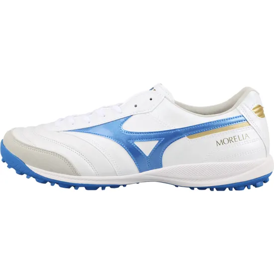 Mizuno Soccer Shoes Men Low-Top White Blue