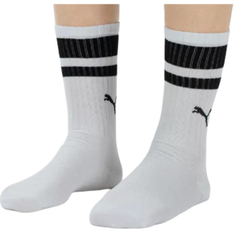 PUMA Knee High Socks Unisex 1 Pack White