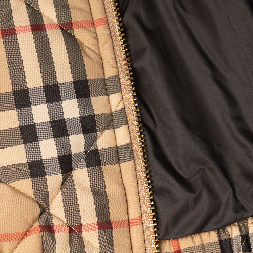 Женская куртка Burberry · (бежевый) — фото 4