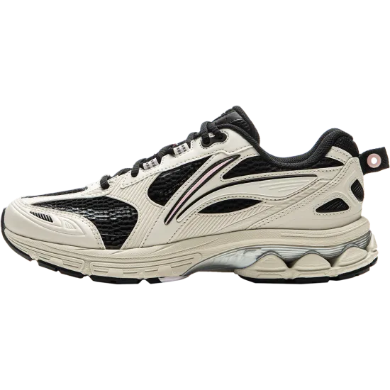 LINING Shake 2.0 Running Shoes Women's Low-Top Pearl White/Black