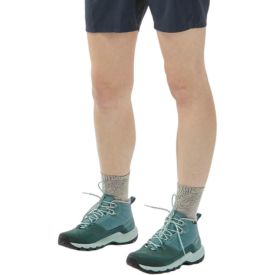 DECATHLON Knee High Socks Unisex 2 Pack Asphalt Gray