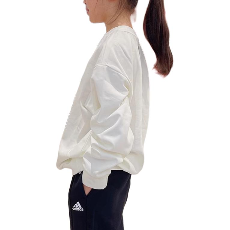 Свитшот adidas Crewneck (белый) — фото 5