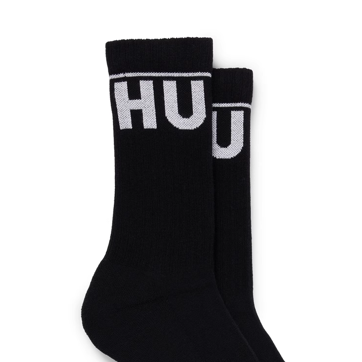 HUGO BOSS SS24 Ankle Socks Men’s 2 Pack Black