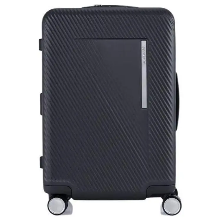 SAMSONITE Polycarbonate Suitcase Luggage 25 Inch Unisex Black