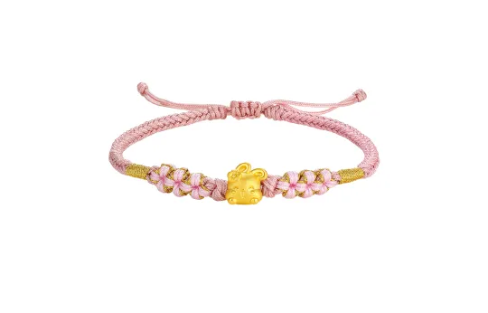 ZHOU LIU FU Gold Bracelet Women's