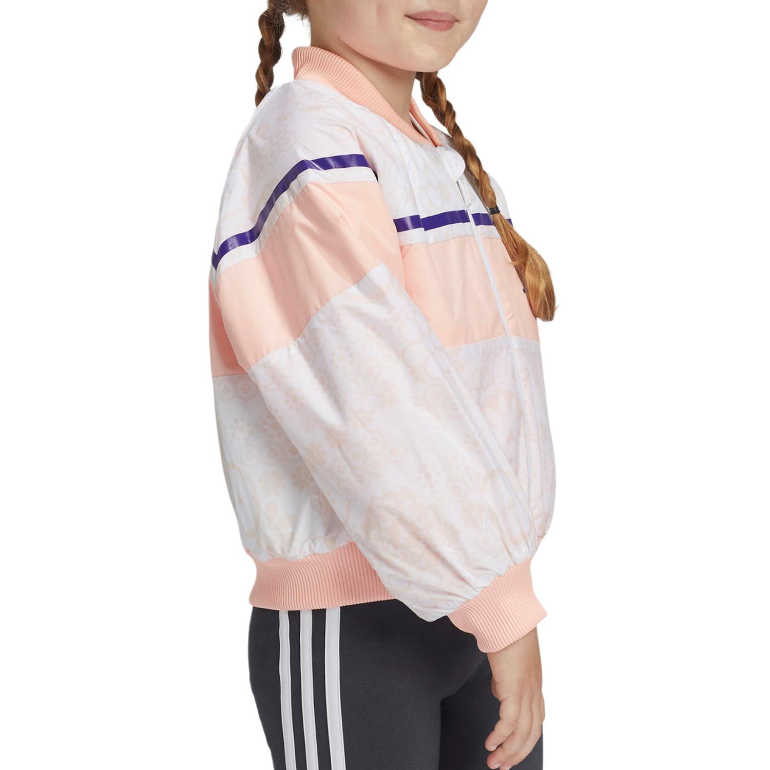 Детская куртка adidas (розовая) — фото 3
