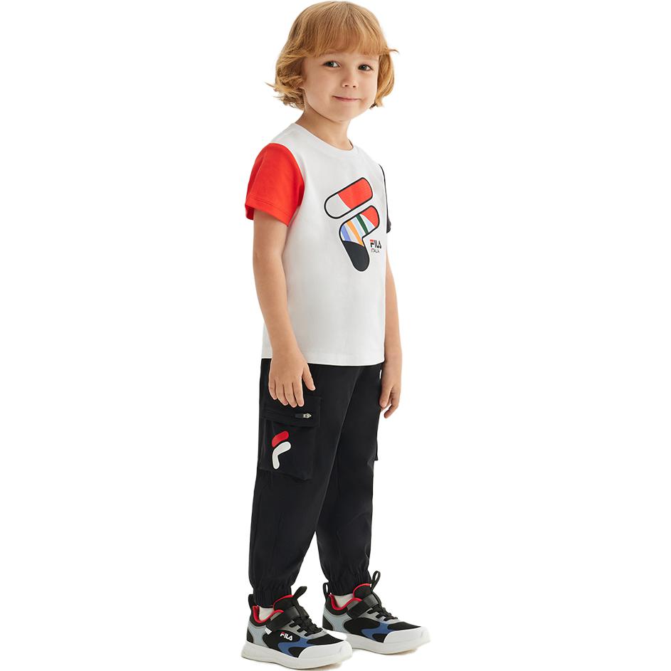 Детские штаны Fila KIDS Logo (синие) — фото 4