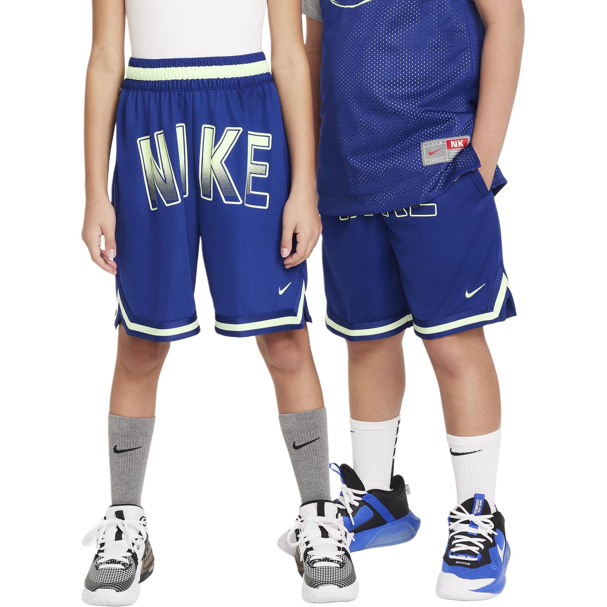 Мужские шорты Nike DNA Culture of Basketball / (сине-зеленые) — фото 7