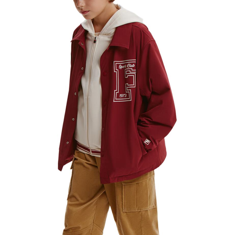Мужская куртка Fila KIDS 2 (красный) — фото 5